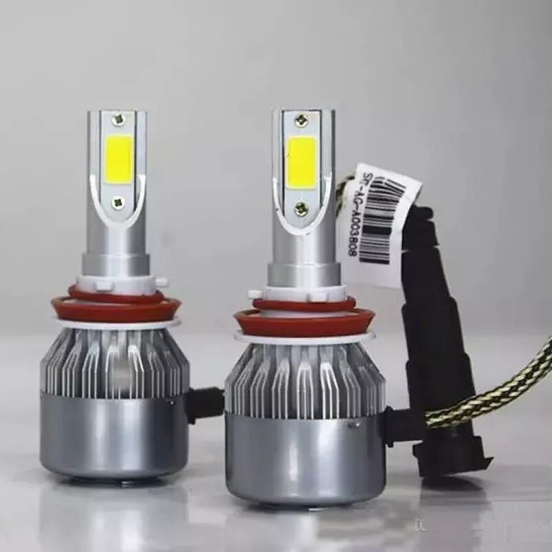 Par luces Led H11 72w / 7600Lm (2x 36W / 3800Lm) Tienda8