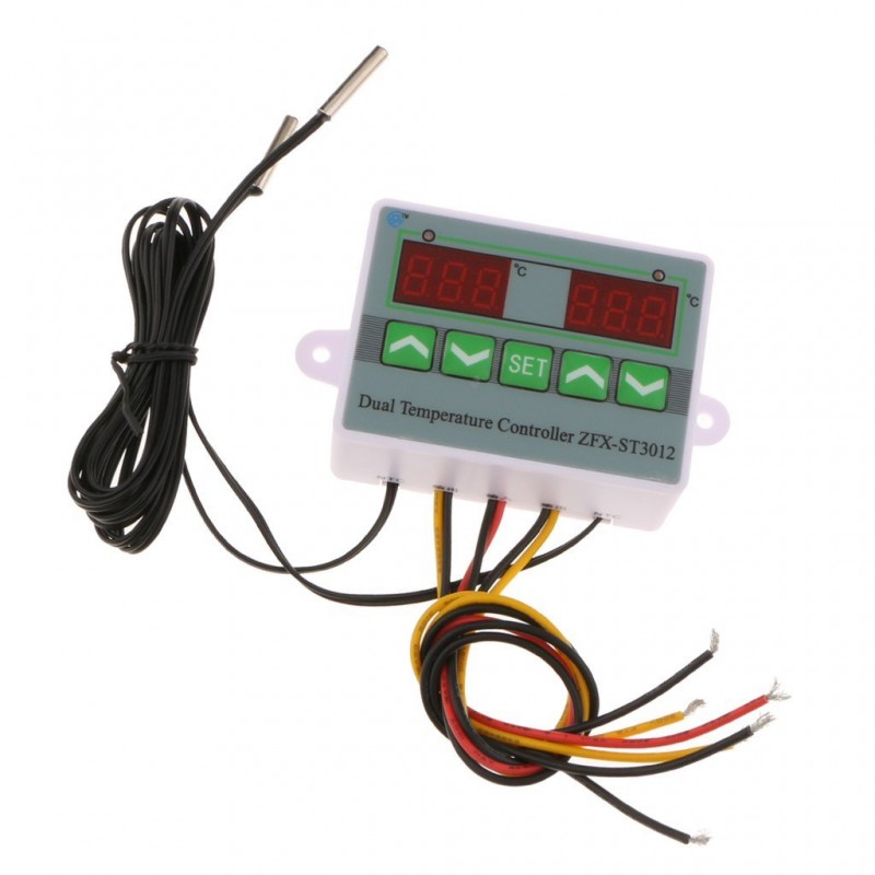 Control de Temperatura Dual, Sonda NTC, ZFXST3012 Tienda8