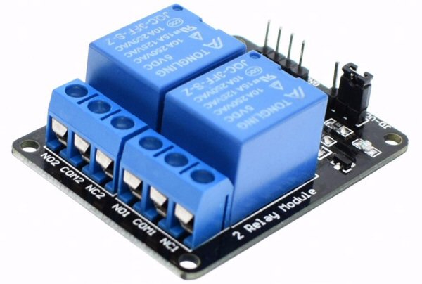 Módulo Relé 2 Canales Para Arduino, Raspberry, Pic - Tienda8