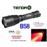 Linterna Lanzadora Brinyte B58 Led Rojo XP-E, N4, 150 Lúmenes