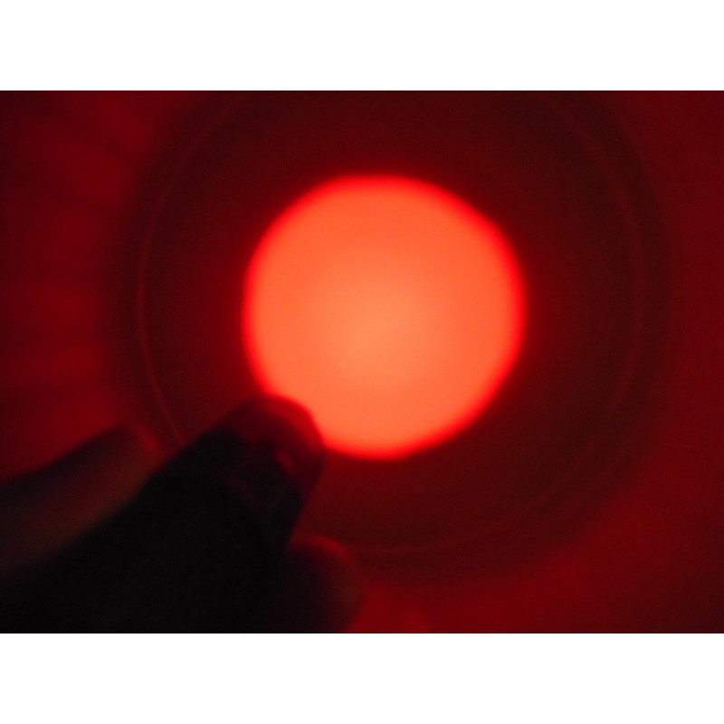 Pequeña Linterna Roja con Zoom, Modelo 537 - Tienda8