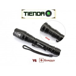 Linterna Con Zoom Goread Y6, 900 Lúmenes, Alto Brillo