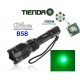 Brinyte B58, Led Verde XP-E N4, Para Caza Mayor