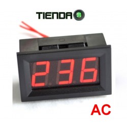 Voltímetro Para Embutir AC, 60 a 500VAC