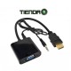 Adaptador Salida HDMI a VGA con Audio 3.5mm