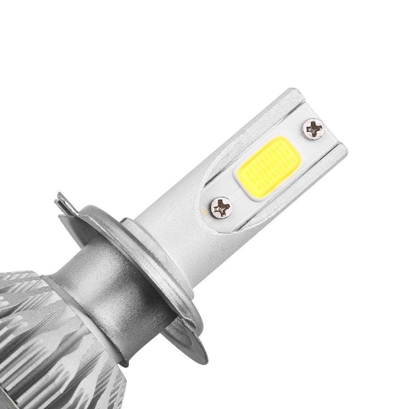 H7 2 LAMPADE Fari Auto Lampadine LED COB 7600LM 72W 6000K Bianco Freddo 12V 24V EUR 19,99 - IT - Foto 9