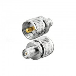 Conector PL-259 a Mini-UHF Hembra