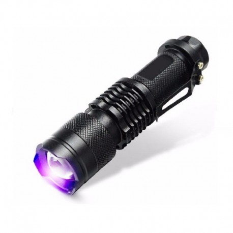 Linterna Ultravioleta UV SK-68, Con Zoom