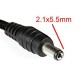 Cable Adaptador 12V, 5.5mm Ext, 2.1mm Int