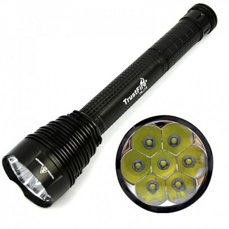 Linterna Trustfire J18 ( Led XM-L T6 x 7), 8000 Lúmenes