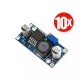 Pack de 10 Convertidores DC-DC Step Down LM2596, Ajustable