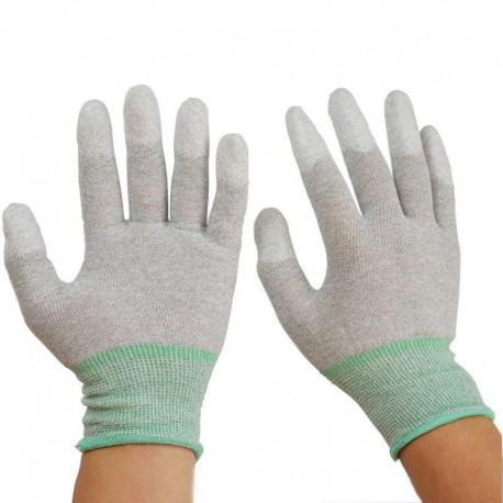 Par De Guantes De Nylon Antiestáticos