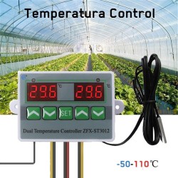 Control de Temperatura Dual, Sonda NTC, ZFX-ST3012