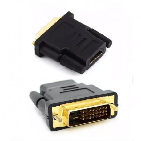 Adaptador HDMI Hembra A DVI 24+1 Macho