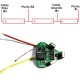 3S 8A BMS Circuito Cargador Para Pack Batería de Taladro 12V DC