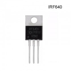 Transistor Mosfet IRF640, Canal N, 200V, 18A, TO-220