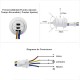 Sensor de Movimiento Infrarrojo PIR, Sensibilidad Ajustable