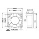 Ventilador Silencioso, 5v, 30x30x10mm , Múltiples Usos.