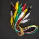 Pack de 10 Cables Flexibles Tipo Pinza Caimán, 50cm Largo