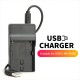 Cargador USB Alpha Sony BC-VM10 Para Batería NP-FM500H