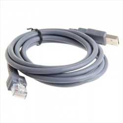 Cable Para Lector de Código de Barras LS1203, LS2208, LS4208, LS3008, etc