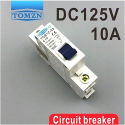 Interruptor 10A 1P 125V TOB1Z-63, Curva C, Para Sistema Solar