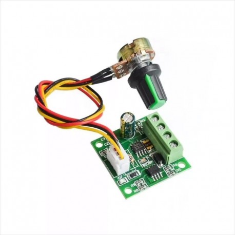 Control De Velocidad Dc 24w, 1.8a 12vdc, Pwm: 0%-100%