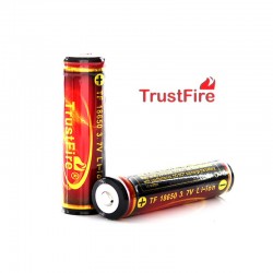 Bateria Li-Ion 18650, 3.7v - 3000mAH - Trustfire Infierno