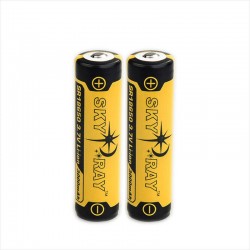 Baterias Sky Ray 18650 - 3000mAh - 2 Unidades