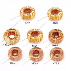 Toroide Inuctancia 22uh, 33uh, 47uh, 56uh, 100uh, 220uh, 330uh ó 470uh