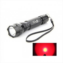 Linterna de Caza WF 501b - Led Cree Q5 Rojo