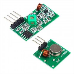 Transmisor Y Receptor Módulo RF 433 MHz Para Arduino Y Pic