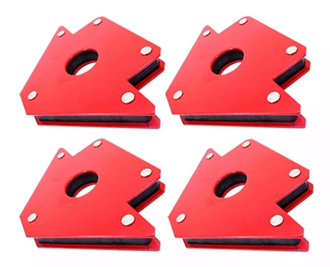 Rápid Pack 4 Escuadras Magneticas Para Soldar 50 Lbs Esc Rápid Pack 4 Escuadras Magneticas Para Soldar 50 Lbs Esc