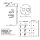 CBB65 20uF 450V AC Arranque de Motores Monofasicos, Menor 1 HP