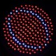 Ampolleta E27 Grow 200 Led Cultivo Con Base de Anclaje