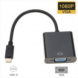 Adaptador de Vídeo USB Tipo C a VGA