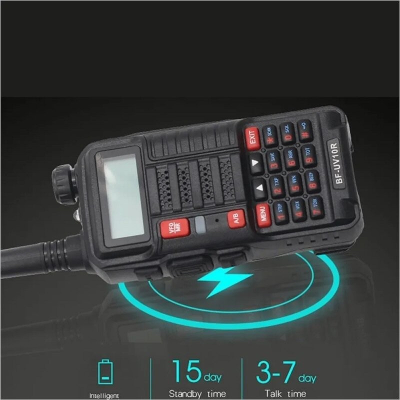 Ricetrasmettitore Baofeng UV-10R / UV-5R Dual Band VHF/UHF Lunga Distanza 128 Canali - Foto 2