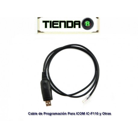 Cable Rib de Programación USB-RJ45 for ICOM IC-F110 y Otras