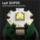 Pack Linterna Cazadora Z8 Led XHP50 + Batería Sky Ray 18650 3400mAh