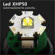 Pack Linterna Cazadora Z8 Led XHP50 + Batería Sky Ray 18650 3400mAh