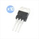 Pack 10 Regulador Voltaje Tensión 5v 7805 Lm7805 78l05