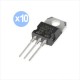 Pack 10 Regulador Voltaje Tensión 5v 7805 Lm7805 78l05