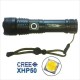 Linterna Con Zoom Cazadora Z8 Led XHP50 (Solo Linterna)