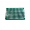 Placa Perforada PCB FR4 Doble Cara, Verde, 40 X 60mm