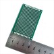Placas Perforadas PCB FR4 Doble Cara, Verde, 40 X 60mm