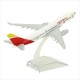 Iberia Airbus A330-200, Avión a Escala 1:400, Metálico