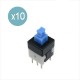 10 X Switch Interruptor 8x8mm, 60V 0.3A, 25V 1.5A