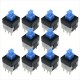 10 X Switch Interruptor 8x8mm, 60V 0.3A, 25V 1.5A