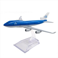 Boeing 747-400, Avión KLM, Escala 1:500, Metálico.