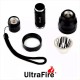 Linterna UltraFire C8 XP-E N4 Lanzadora/Inundadora Roja, 1 MODO!